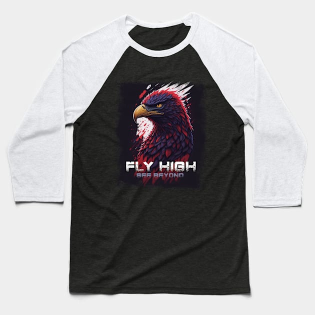 Fly High See Beyond Baseball T-Shirt by DreadX3